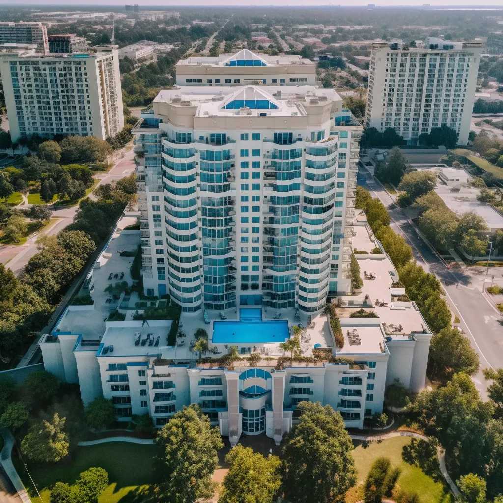 residential sales drone footage